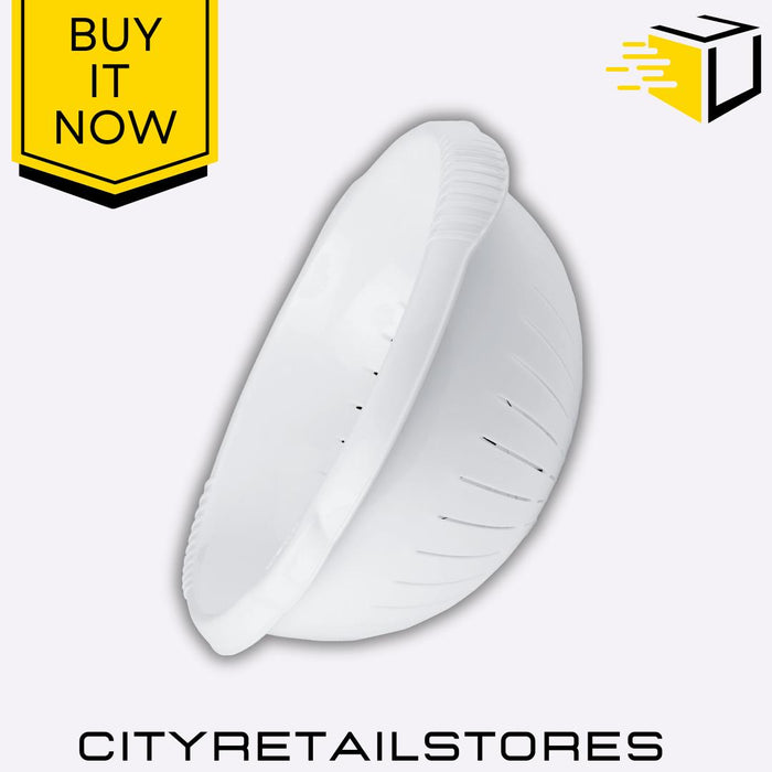 30cm Colander Ice White Kitchen Strainer, Dishwasher Safe & Durable Wham Cuisine