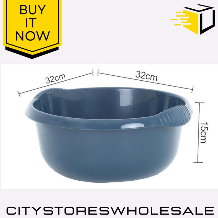 32cm Square Bowl Navy Blue Durable, Stylish Kitchen & Dining Solution Wham Casa