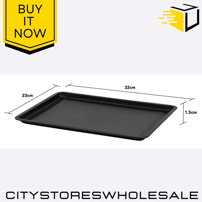 32cm Non-Stick Essentials Baking Tray Durable Oven Tray, Easy Clean Wham