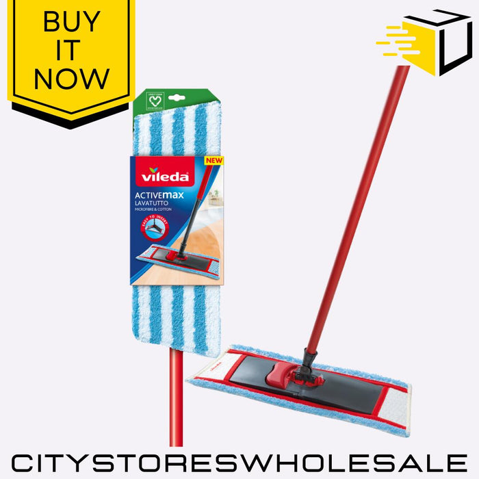 Active Max Floor Mop System Premium Cleaning For Hard Floors Vileda