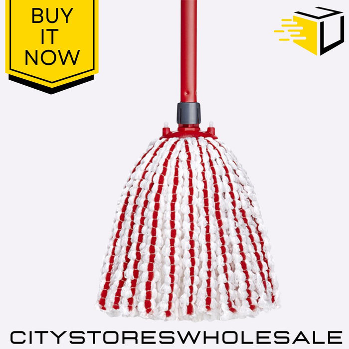 SuperMocio Microfibre & Power XL Mop with Refill Superior Floor Cleaning Vileda