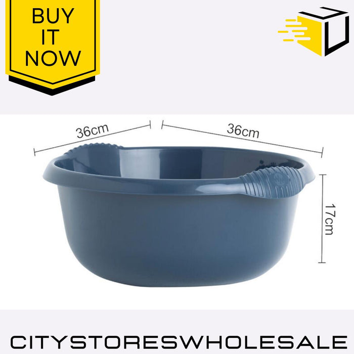 36cm Square Bowl Navy Blue Durable, Stylish Kitchen & Dining Solution Wham Casa
