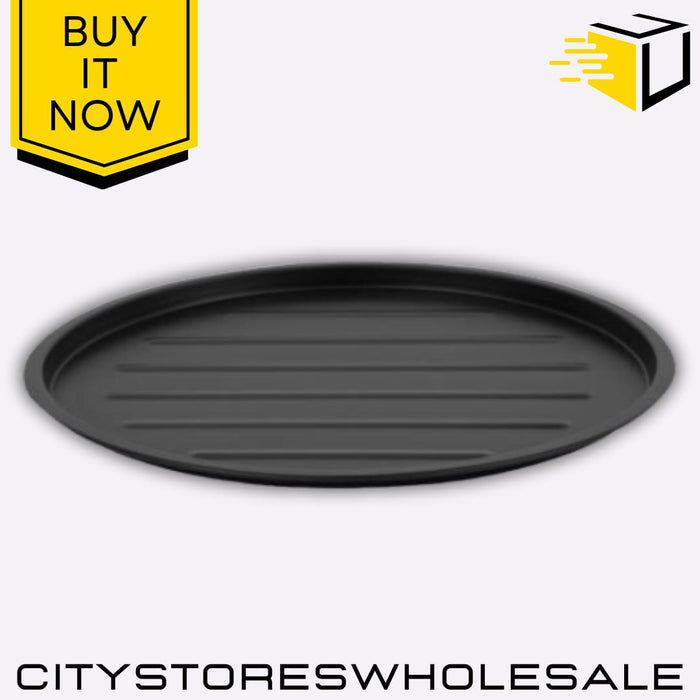 Black Pizza Tray 9 Inch (25 cm) Non-Stick Durable Oven Tray Wham Essentials