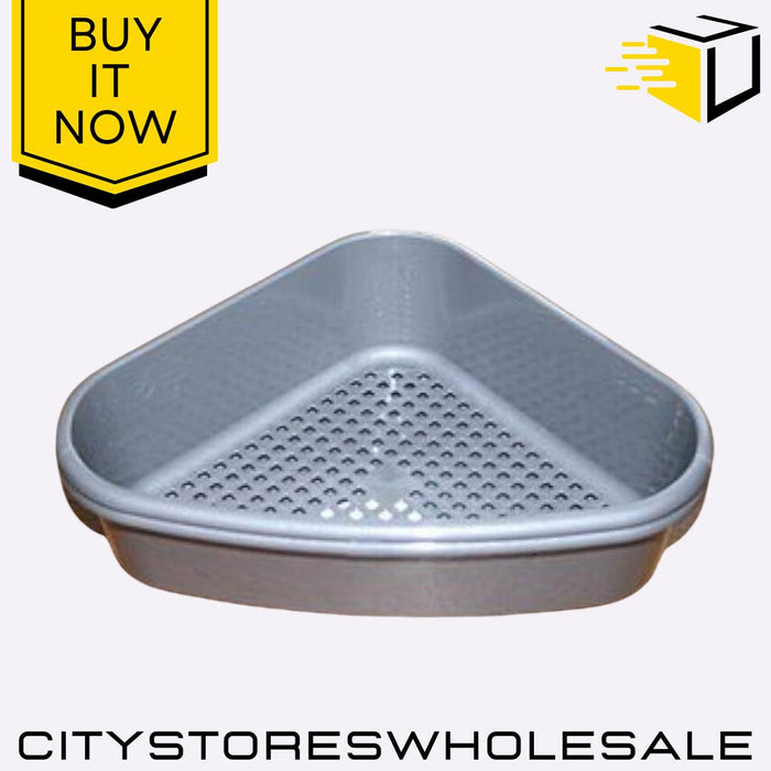 Sink Tidy Silver Compact Durable Sink Caddy Organizer Kitchen Storage Whitefurze