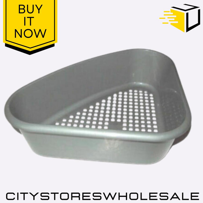 Sink Tidy Silver Compact Durable Sink Caddy Organizer Kitchen Storage Whitefurze