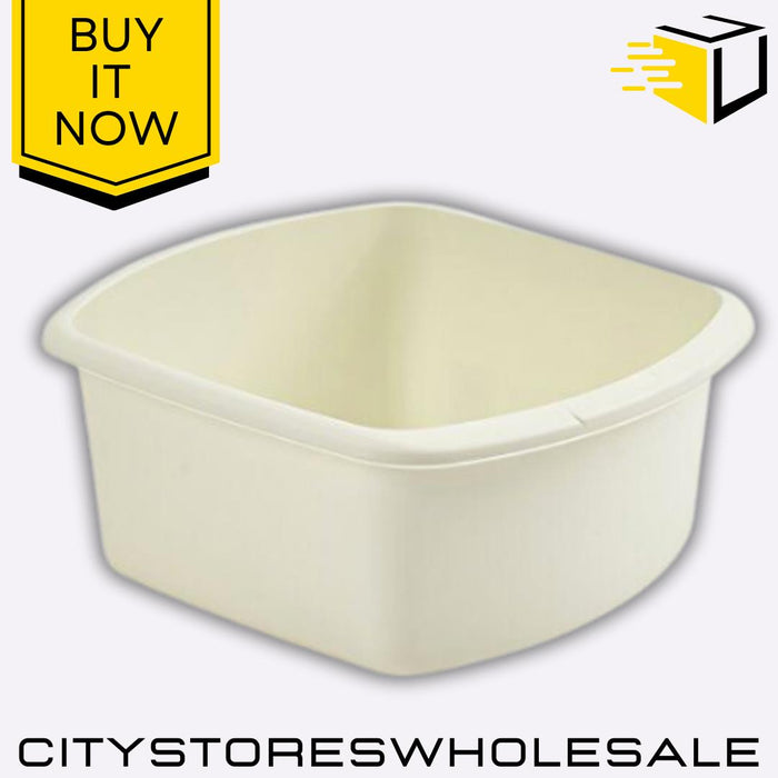 Small Cream Rectangular Bowl 32cm Elegant Design For Serving Storage Whitefurze