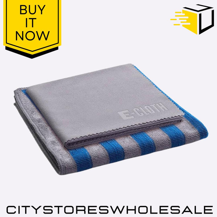 Hob & Oven Cleaning Cloths 2-Pack - Streak-Free Shine, Chemical-Free E-Cloth