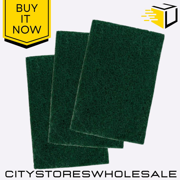 Extra Strong Scouring Pads Heavy Duty Cleaning Sponge Non-Scratch 3 Pack Fairy