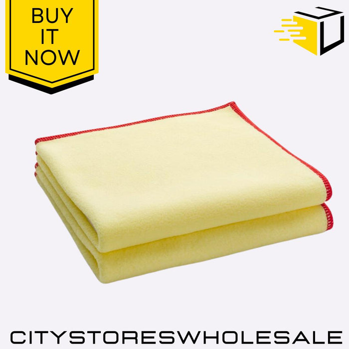 Dusting Cloths Effective Lint-Free Cleaning, Eco-Friendly Reuse 2 Pack E-Cloth