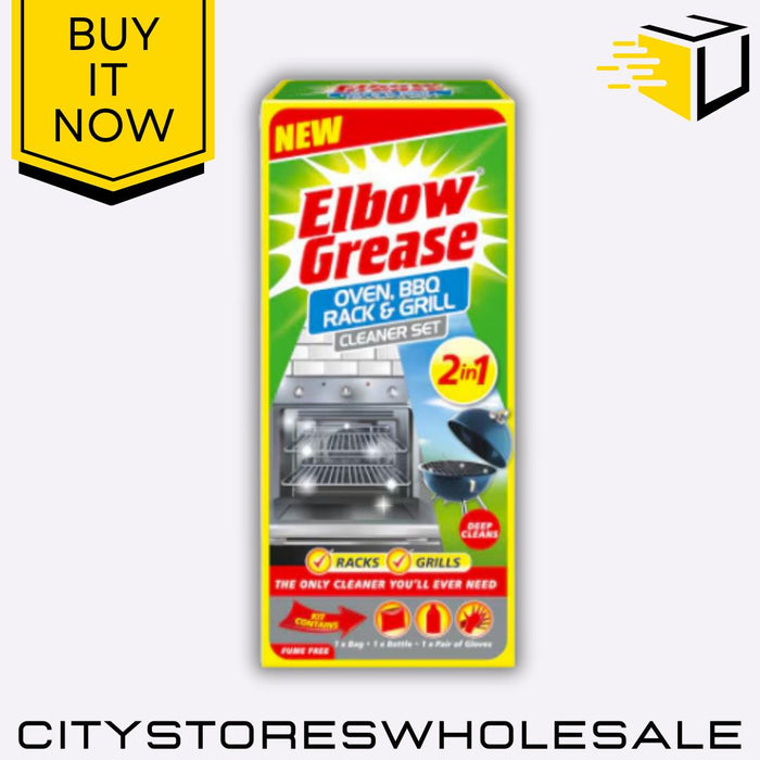 Oven Cleaner Set Powerful Degreaser Kitchen Cleaning Essential Elbow Grease