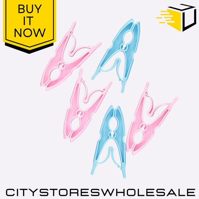 Strong Grip Clothes Pegs 24 Pack Assorted Colours Durable Laundry Clip Dishmatic