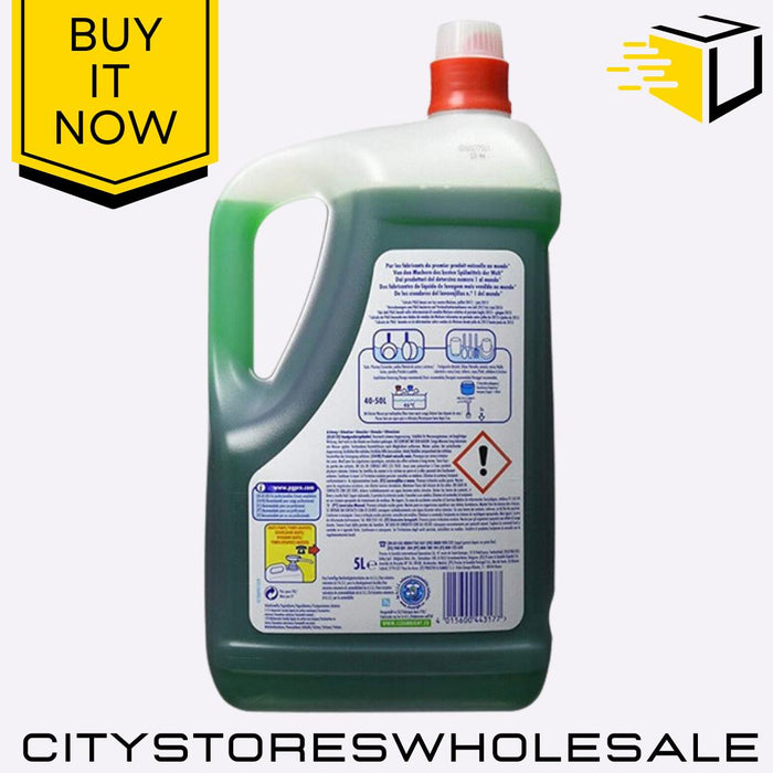 Professional Original Washing Up Liquid Powerful Grease Cutting 5 Litre Fairy