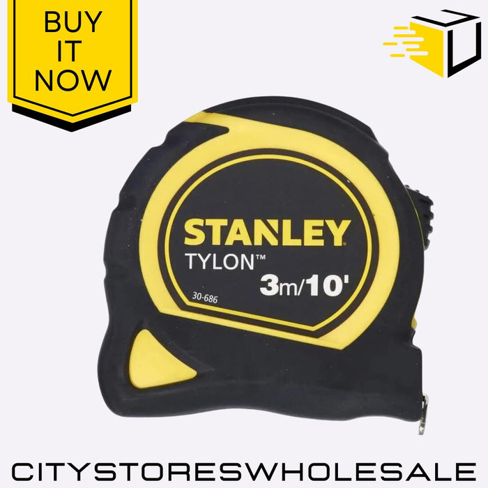 Tylon Pocket Tape 3m/10ft 13mm Compact Durable Precision Tape Measure Stanley