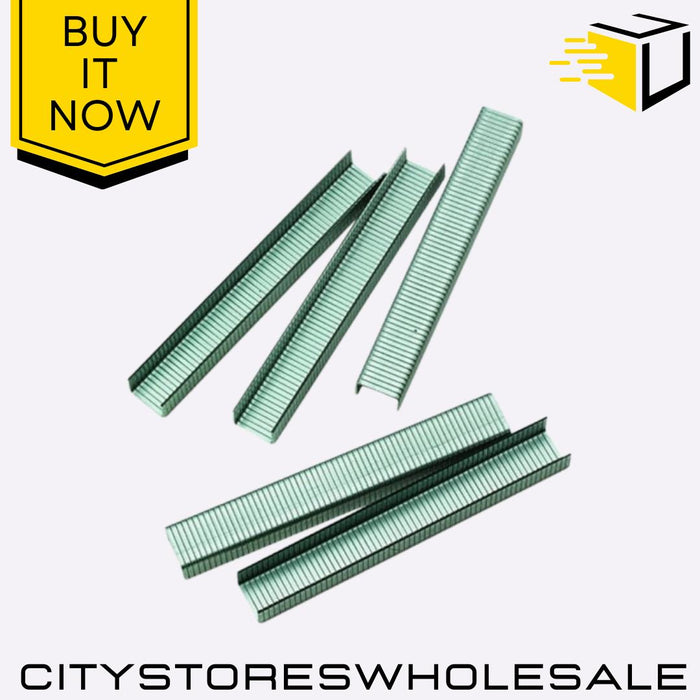 6mm Heavy-Duty Staples Durable Universal Staples For Stapler 1000 Pcs Stanley