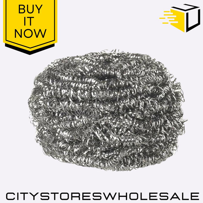Tough Scourer 4 Pack Heavy Duty Cleaning Pads for Kitchen & Bathroom Spontex