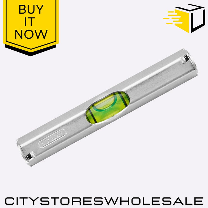 Metal Line Level 80mm Compact Durable High Accuracy for Construction DIY Stanley