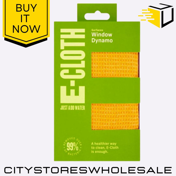 Window Dynamo Cleaning Cloth Streak-Free Shine & Smudge-Free Surface E-Cloth