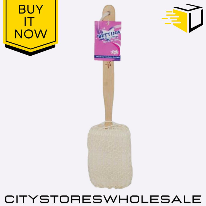 Sisal Spa Back Scrub Exfoliating Bath Strap For Smooth Skin Natural Bettina