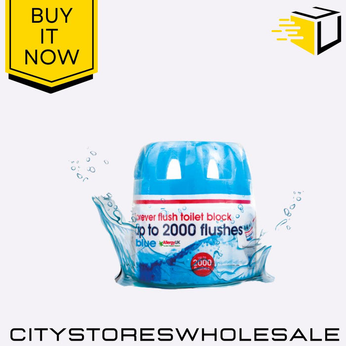 Forever Flush 2000 Long-Lasting Toilet Cleaner Block Twin Pack 180g Ecozone
