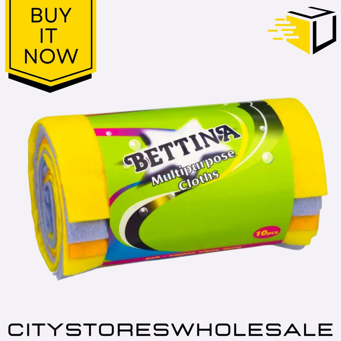 Multipurpose Cleaning Cloths Reusable, Super Absorbent, Durable 8 Pack Bettina