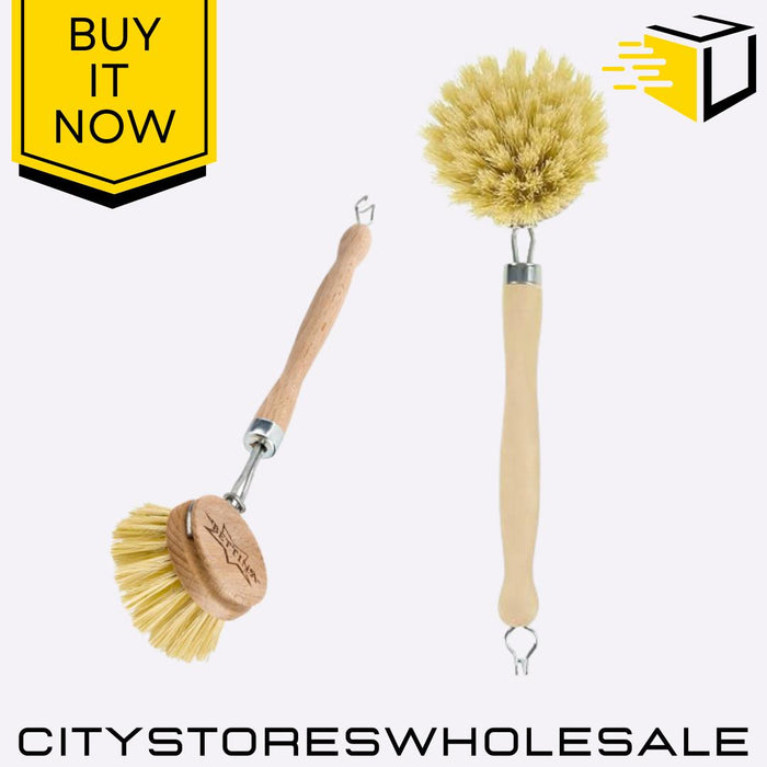 Wooden Dish Brush Eco-Friendly Cleaning Brush Durable & Stylish Design Bettina