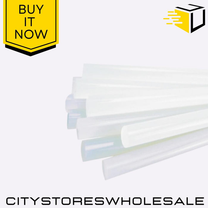10pk Large Glue Sticks 12mm x 100mm Hot Melt Adhesive For Glue Guns Blackspur