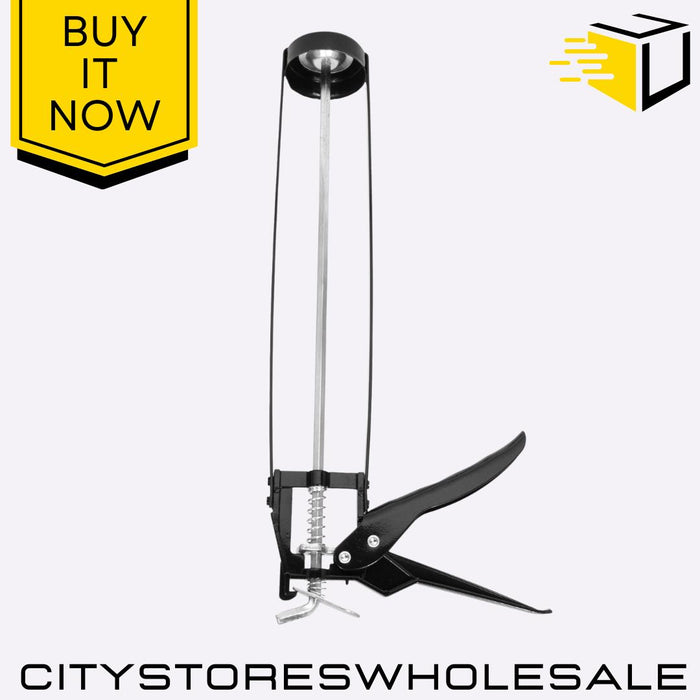 11 Inch Skeleton Caulking Gun Heavy Duty Sealant Applicator DIY Trade Blackspur