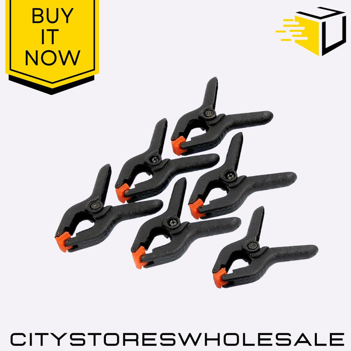 Micro Clamp Set Strong Mini Clamps DIY, Hobby & Craft Project 6 Pack Blackspur