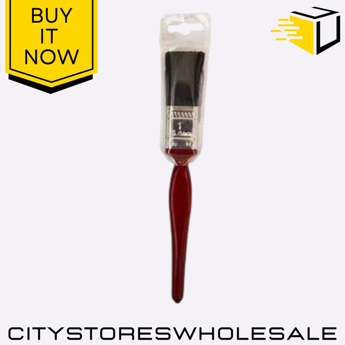 1 1/2 Inch Paint Brush No Bristle Blackspur Loss, Durable, Smooth Finish, DIY