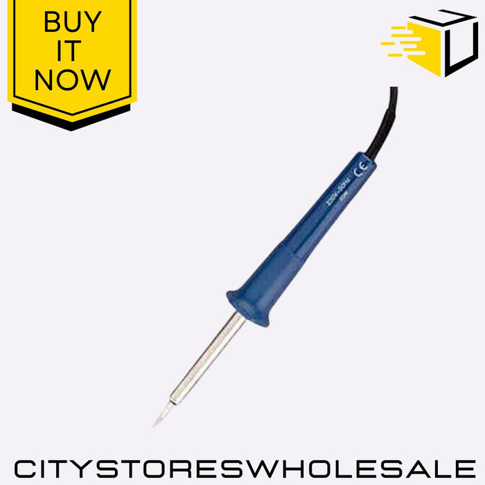 30W Soldering Iron With Stand Precision Electrical Repair Tool Kit Blackspur