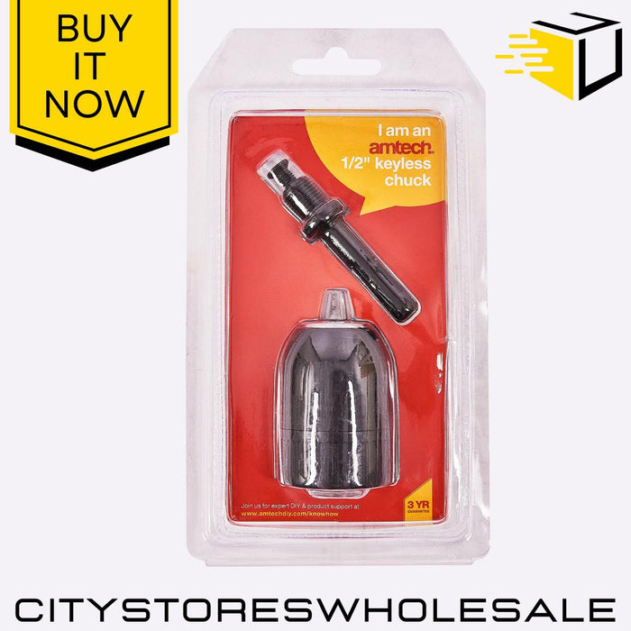 1/2 Inch Keyless Chuck Amtech With SDS Adapter Drill Converter For Power Tools