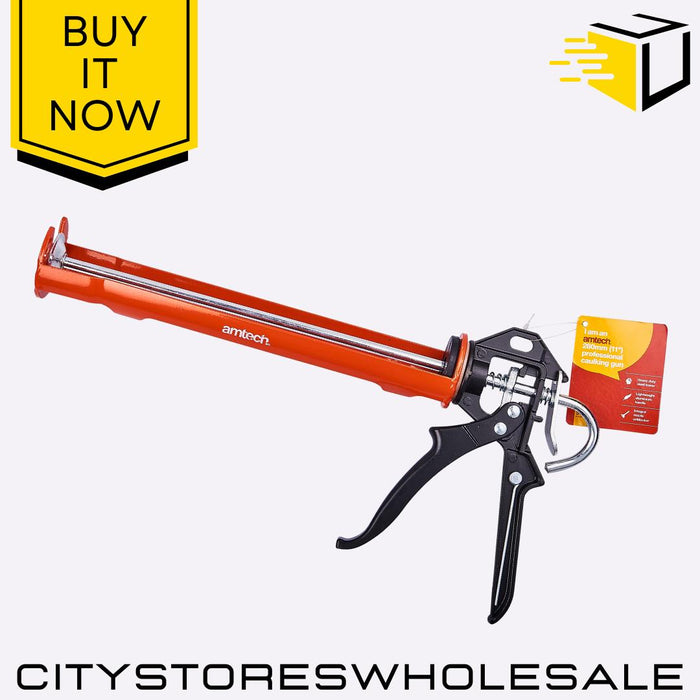 11" Heavy Duty Amtech Professional Caulking Gun 280mm Sealant Applicator Tool