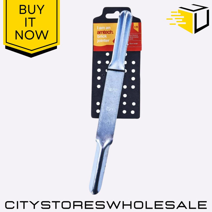 Brick Jointer Amtech Carbon Steel 13mm & 16mm Professional Bricklaying Tool