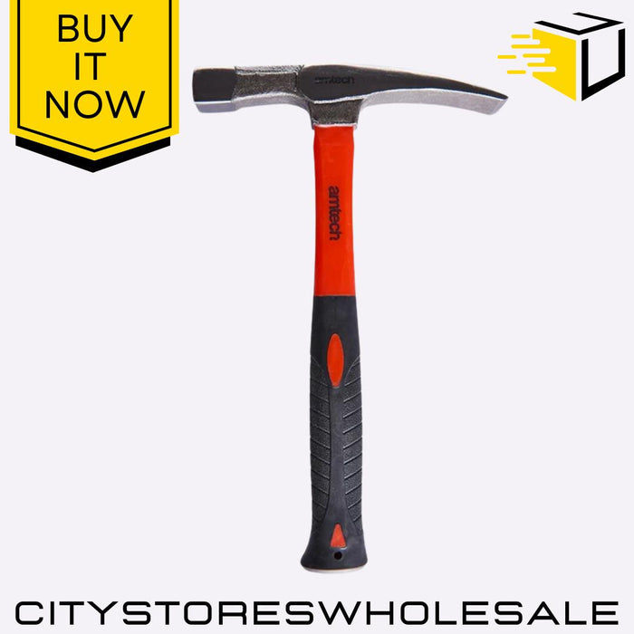 Brick Hammer Amtech Fibreglass Shaft Heavy Duty Masonry Tool For Builders 500g