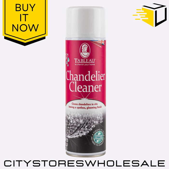 Chandelier Cleaner No Scrubbing, Quick Drying, Removes Dust Grime 500ml Tableau