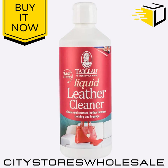 Leather Cleaner Deep Cleans Protects Leather Furniture Car Seat 500ml Tableau