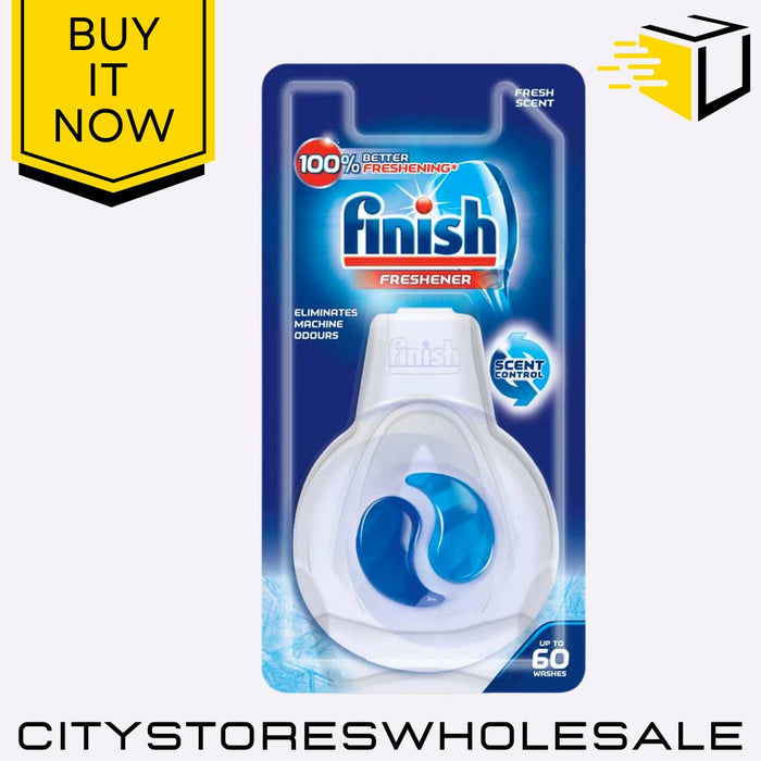 Finish Original Odour Stop Dishwasher Freshener Eliminates Odours Freshener 4ml