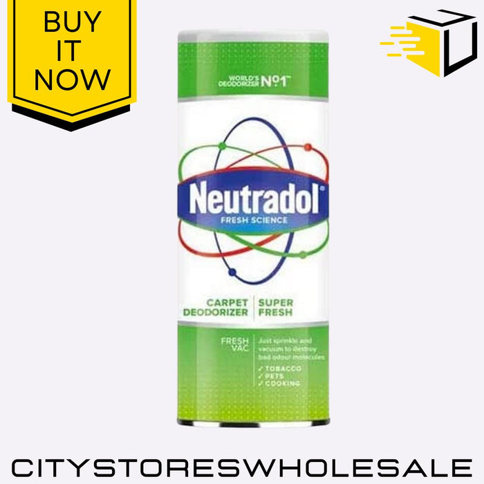 Super Fresh Carpet Deodorizer Eliminates Odours Freshens Carpets 350g Neutradol
