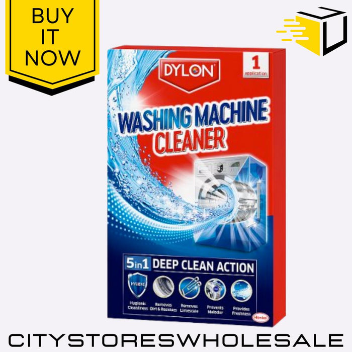 3 in 1 Washing Dylon Machine Cleaner Deep Clean, Descale & Odour Removal 75g