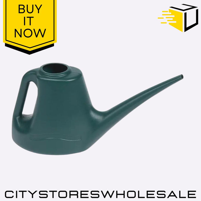 1L Ward Woodstock Watering Can Green Plastic Indoor Outdoor Garden Plant Pot