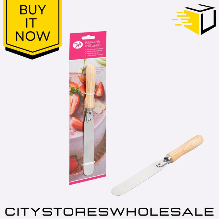 Palette Knife with Spreader Stainless Steel Icing Spatula Cake Decorating Tala