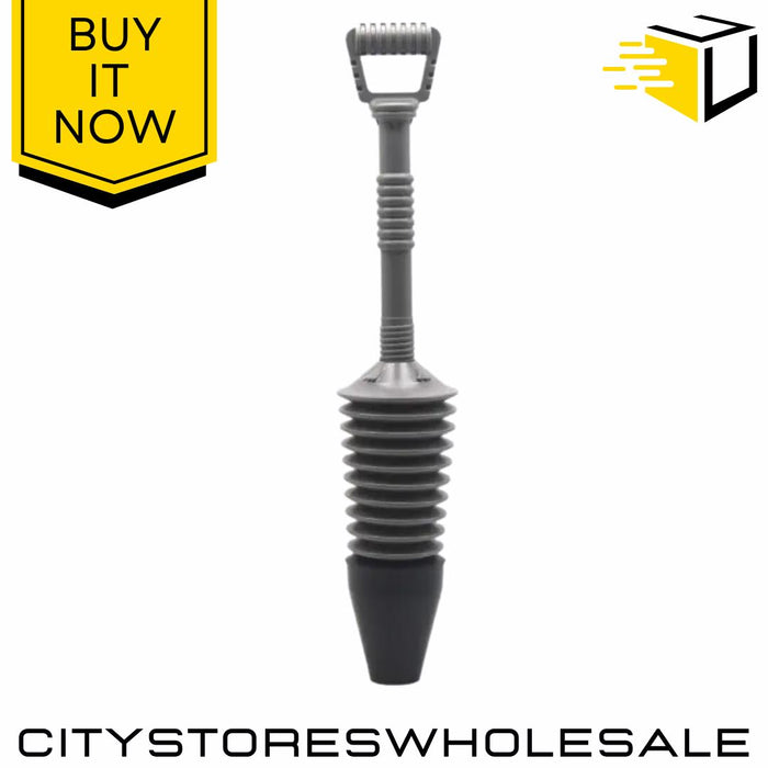 Heavy Duty Toilet Plunger Pro with Rubber Seal | Clog Remover Tool Buffalo