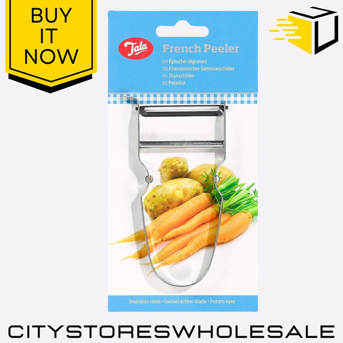 Stainless Steel French Style Peeler Kitchen Vegetable Fruit Peeler Tool Tala