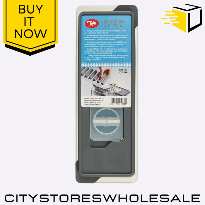 Push Out Ice Cube Tray Long Sticks for Water Bottles Freezer Mould Tala