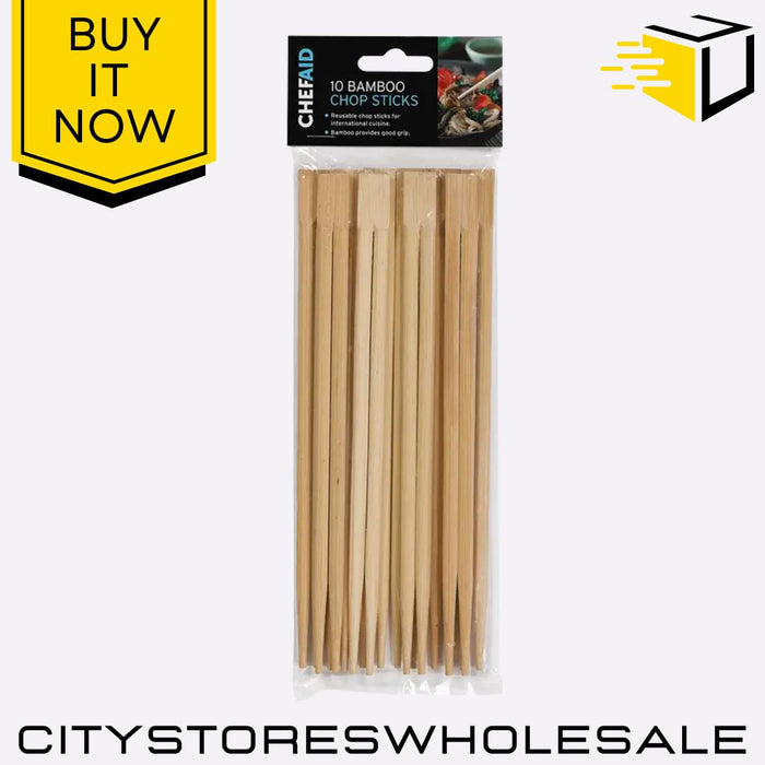 Bamboo Skewers 18cm Pack of 50 Wooden BBQ Cocktail Sticks Eco Friendly Tala