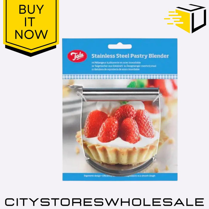 Pastry Blender Dough Cutter with Soft Grip Handle Stainless Steel Tala