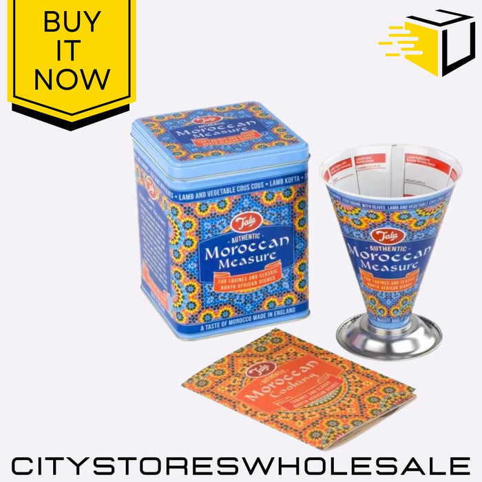 International Cuisine Moroccan Measure Blue Kitchen Measuring Tool Tala