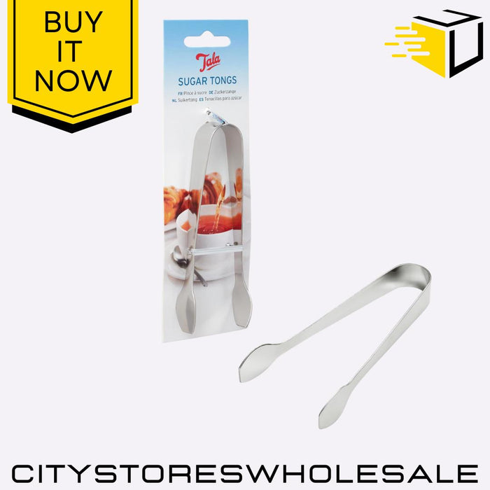 Stainless Steel Sugar Tongs Tea Coffee Serving Tongs Durable Grip Tool Tala