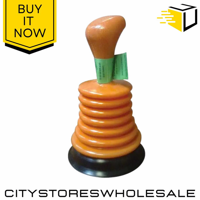 Mini Plunger Sink Drain Cleaner Unblocker Powerful Compact Tool Buffalo