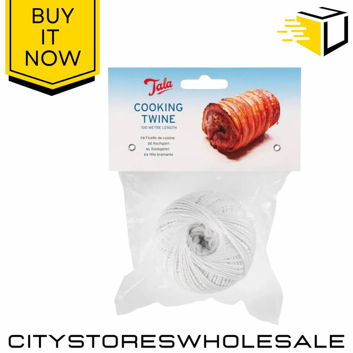 Cooking Twine 100m Strong Natural Cotton Butchers String Kitchen Craft Tala